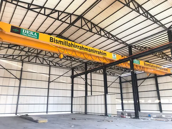 Çift Kirişli Gezer Köprülü Vinç çalışması 6 - Deka Vinç