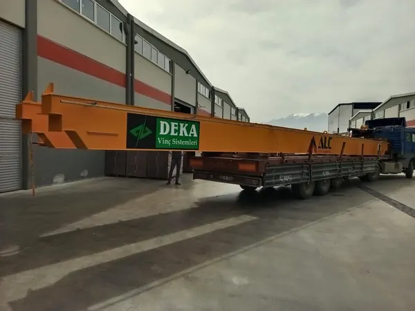 ALC Çelik Makina - Çift Kirişli Gezer Köprülü Vinç projesi, görsel 3