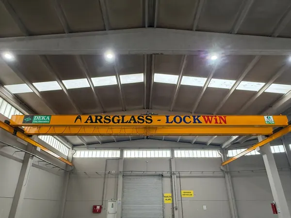 Arsglass - Lockwin - Çift Kirişli Gezer Köprülü Vinç projesi, görsel 2
