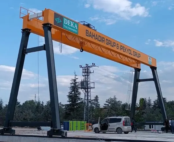 Bahadır Grup - İpekyol Grup - Çift Kirişli Portal Vinç projesi, görsel 3