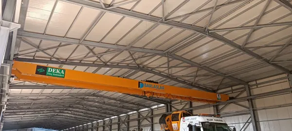 Barlaslar Cam - Tek Kirişli Vinç projesi