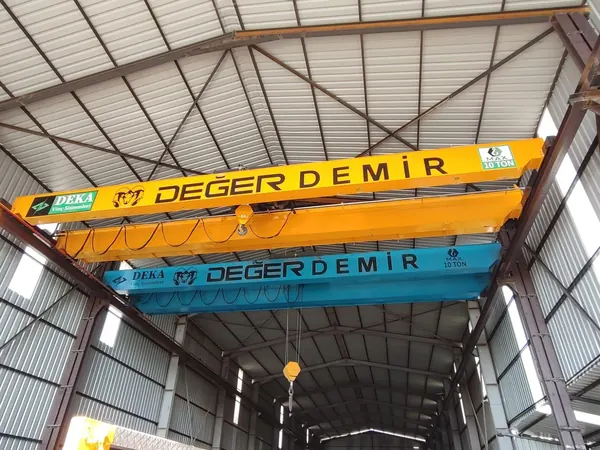 Değer Demir Çelik - Çift Kirişli Gezer Köprülü Vinç projesi