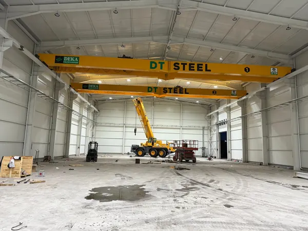 DT Steel - Çift Kirişli Gezer Köprülü Vinç projesi, görsel 4