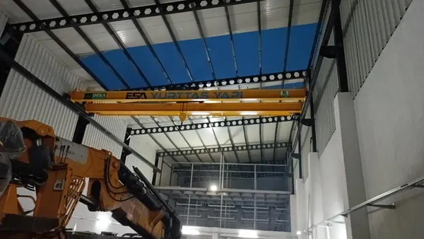 ESA Yurttaş Yapı - Çift Kirişli Gezer Köprülü Vinç projesi, görsel 2