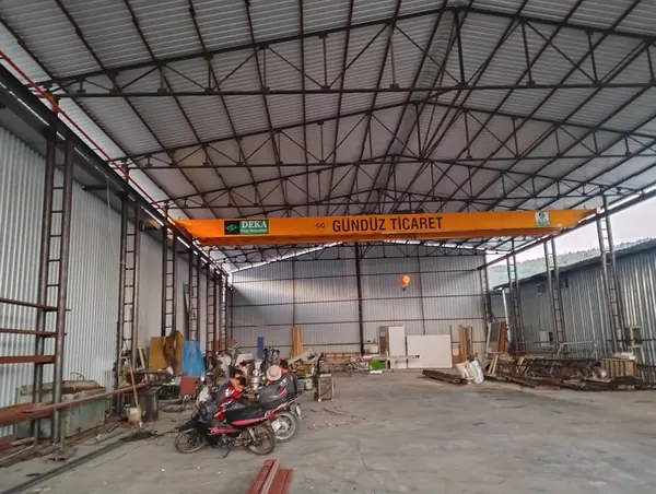 Gündüz Ticaret - Çift Kirişli Gezer Köprülü Vinç projesi, görsel 2