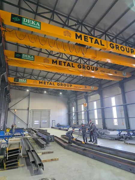 Metal Group 1967 LLC - Çift Kirişli Gezer Köprülü Vinç projesi, görsel 5