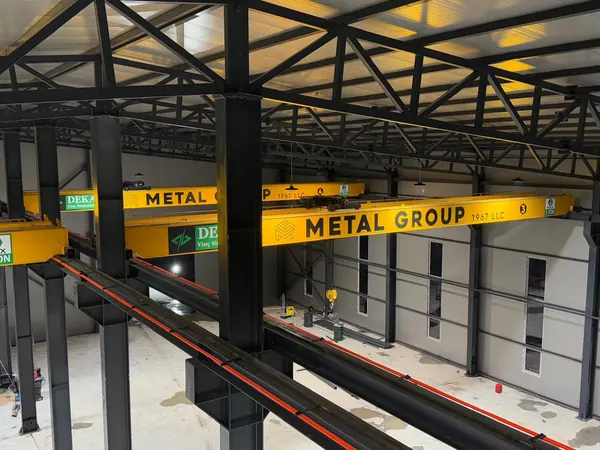 Metal Group 1967 LLC - Çift Kirişli Gezer Köprülü Vinç projesi, görsel 6