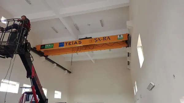 TEİAŞ - Şa-Ra - Çift Kirişli Gezer Köprülü Vinç projesi, görsel 2