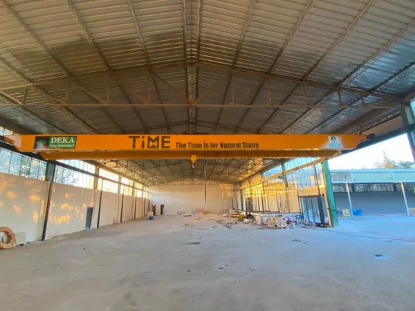 Time Natural Stone - Çift Kirişli Gezer Köprülü Vinç projesi