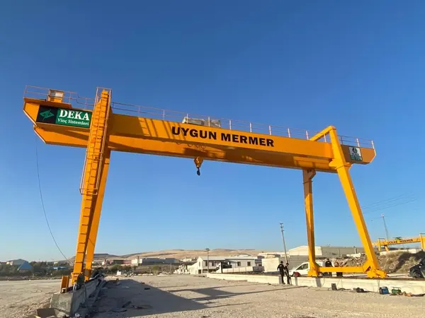 Uygun Mermer - Çift Kirişli Portal Vinç projesi, görsel 3